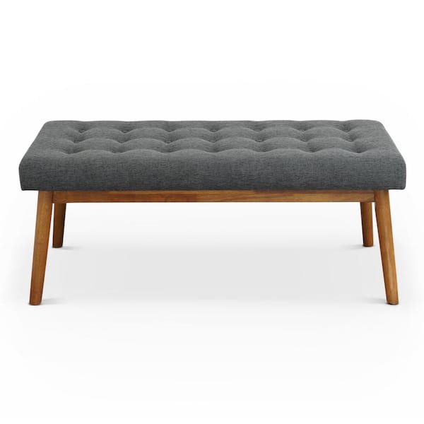 Ashcroft Furniture Co Allen Mid-Century Modern Dark Gray