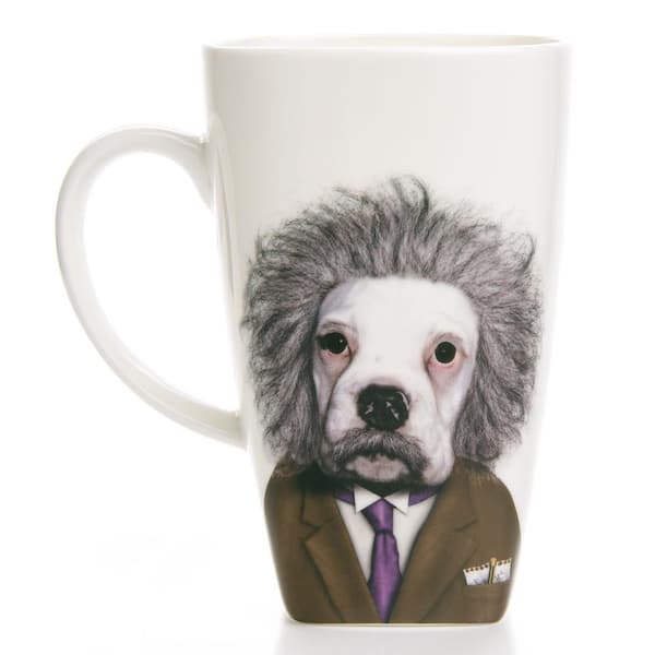 Pets Rock 20 oz. "Brain" Collectible Fine Bone China Mug