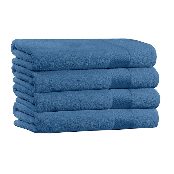 Superior Organic Cotton Solid Plush Assorted 6 Piece Towel Set
