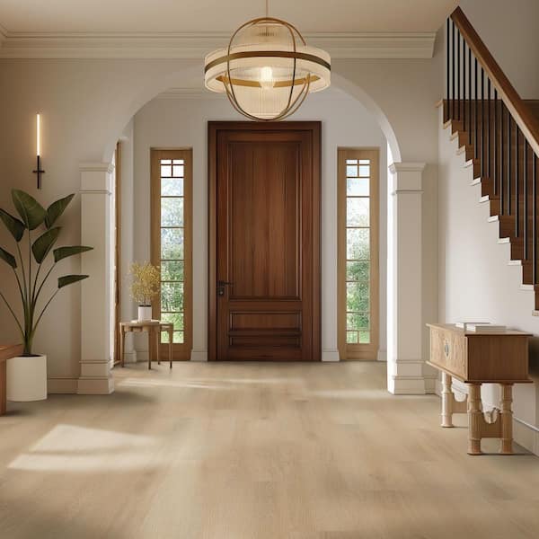 Quillcrest 30 MIL x 9 in. W x 48 in. L Waterproof Click Lock Luxury Vinyl Plank Flooring (17.96 sq.ft./Case)