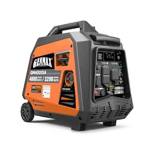 4000-Watt Recoil Start Gasoline Powered Inverter Generator Light-Weight and Quiet With 145cc OHV Engine