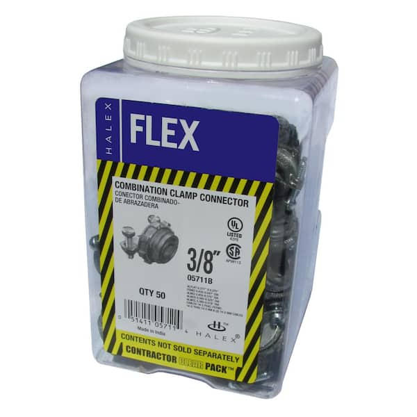Halex 3/8 in. Standard Fitting Metal Conduit (FMC) Clamp