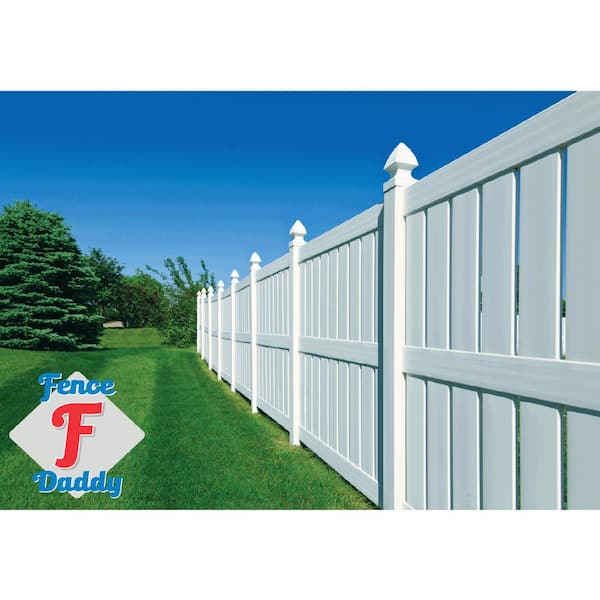 Vinyl Fence Repair Kit in White