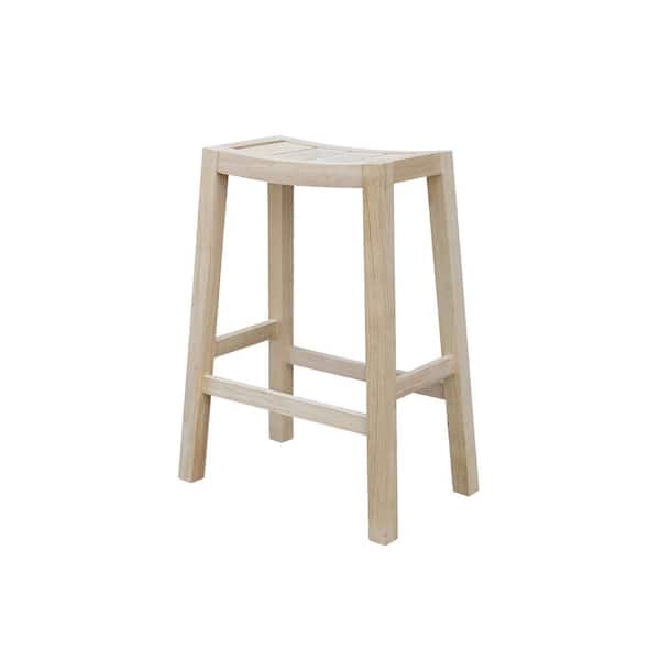 International Concepts Ranch 30 in. Unfinished Bar Stool