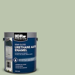 1 gal. #PPU11-10 Whitewater Bay Urethane Alkyd Semi-Gloss Enamel Interior/Exterior Paint