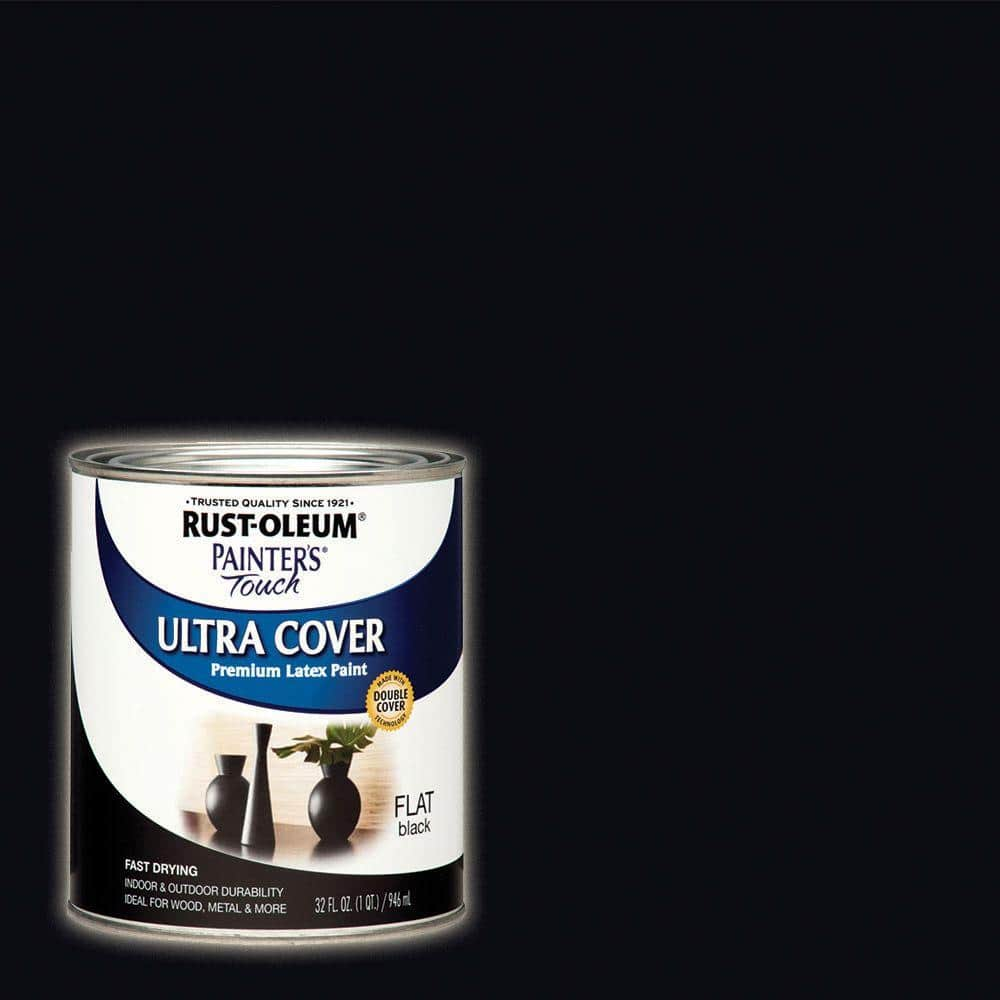 Interior Paint and Primer | Non-Toxic Water-Based Acrylic Latex (Low to No Odor) | Touch-Ups | Durable Long-Lasting Finish | 1 Quart (32 fl oz)