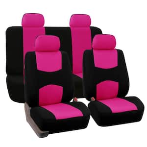 Cloth 43 in. x 23 in. x 1 in. Full Set Seat Covers