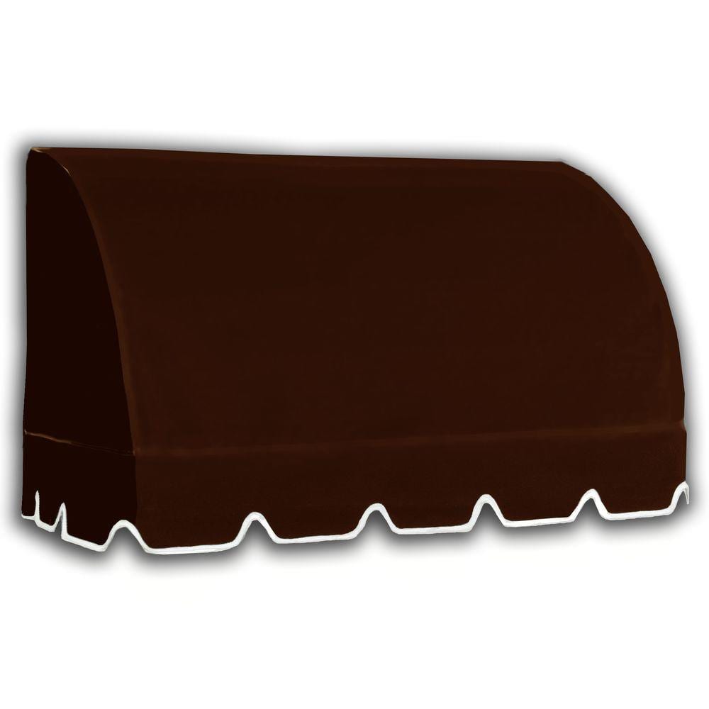5.38 ft. Savannah Fixed Awning 64.5 in. W x 31 in. H x 24 in. D Acrylic Fabric in Brown price history on PriceWatchPro
