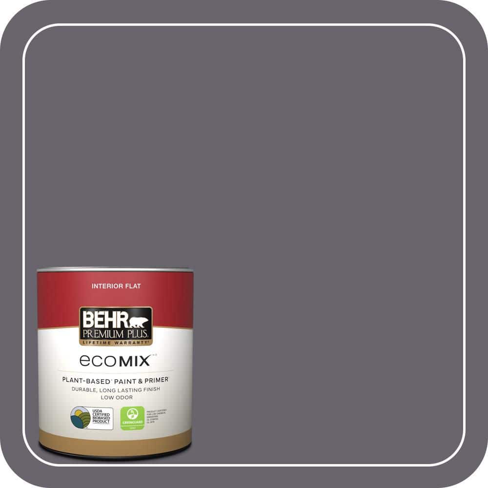 1 qt. #N550-6 Alter Ego Flat EcoMix Plant-Based Interior Paint & Primer price history on PriceWatchPro
