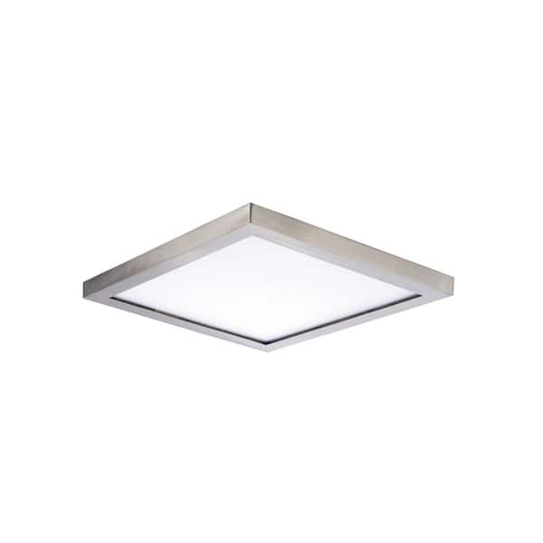 Maxim Lighting Wafer 9 in. SQ Integrated LED Surface Flush Mount 3000K