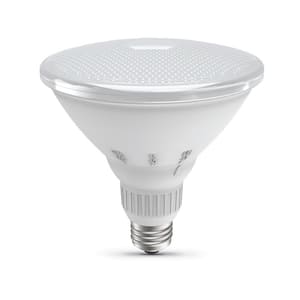 90-Watt Equivalent PAR38 Dimmable CEC Title 24 90 CRI Adjustable Beam Angle E26 Flood LED Light Bulb, Bright White 3000K