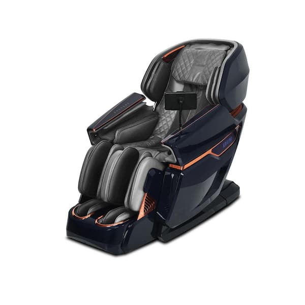 KAHUNA Blue/Grey The King's Elite Fully Assembled Massage Chair
