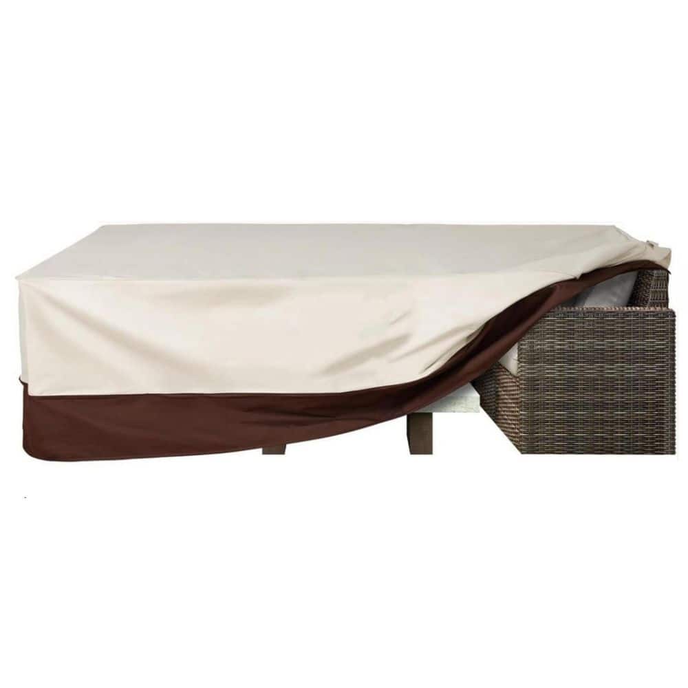 400D Beige and 420D Brown Silver Coated All Weather Waterproof UV Resistant Outdoor Furniture Cover price history on PriceWatchPro
