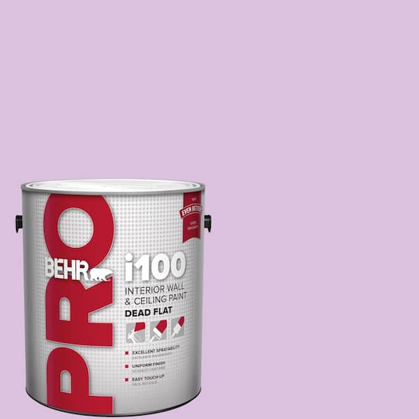 BEHR PRO 1 gal. #P100-3 Epiphany Dead Flat Interior Paint