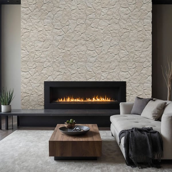 Neptune Blond 17 in. x 26 in. Matte Porcelain Stone Look Floor and Wall Tile (10.76 sq. ft./Case)