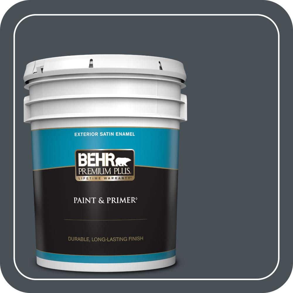 5 gal. #T15-2 Seared Gray Satin Enamel Exterior Paint & Primer price history on PriceWatchPro