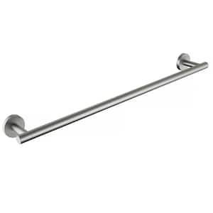 Bathroom 30in. Wall Mounted Towel Bar Rustproof Towel Rack in Brushed Nickel