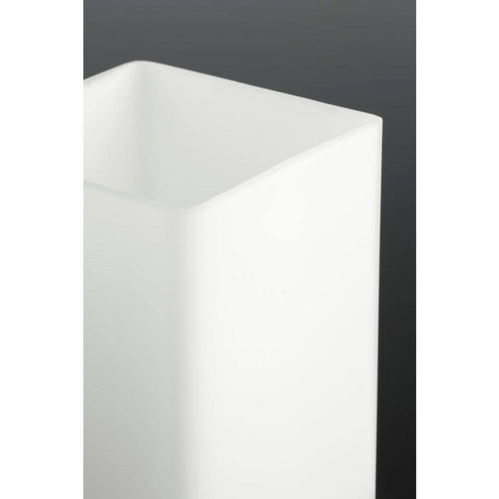 Brushed Nickel 3-Light Bath & Vanity with Etched Opal Glass
