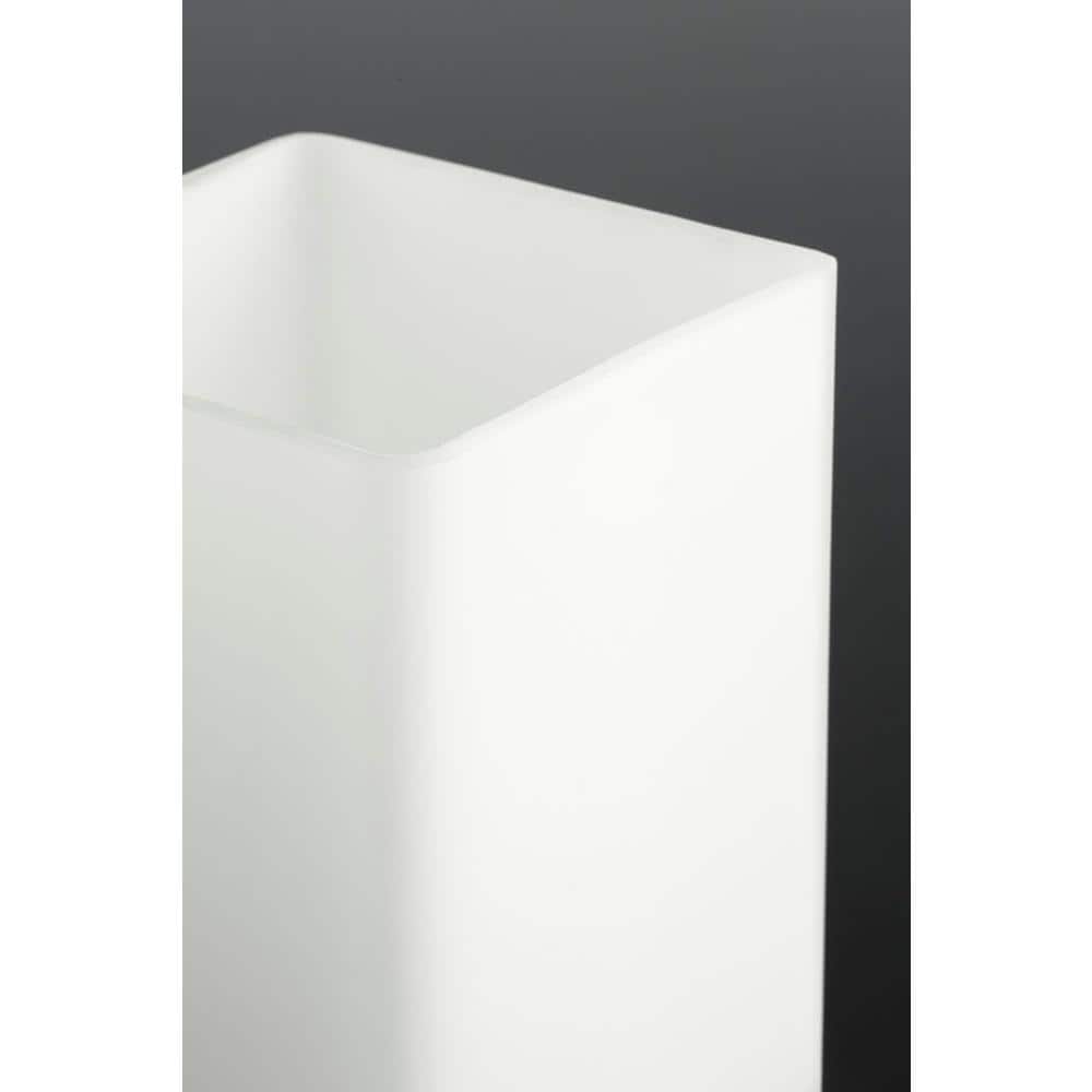 Polished Chrome 2-Light Vanity with Etched Glass Shades