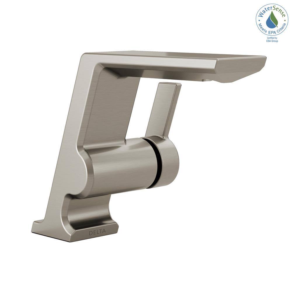 Sleek Pivotal 5.5" Stainless Steel Single Hole Faucet with ADA Compliance