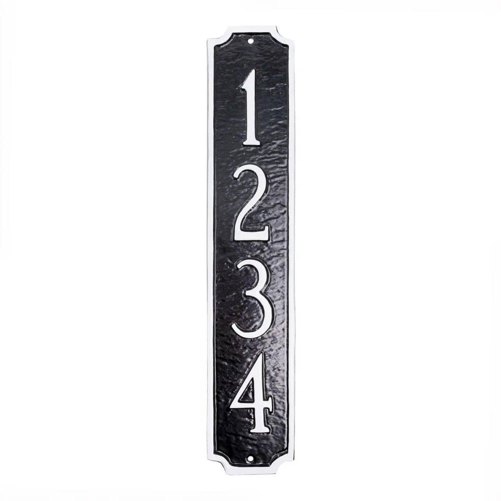 Princeton Column Address Sign Plaque - Chocolate/Silver price history on PriceWatchPro