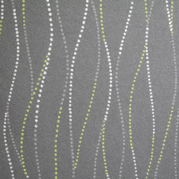 Graham & Brown 56 sq. ft. Gray and Green Element Wallpaper