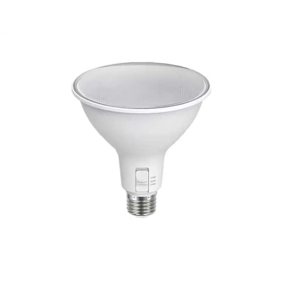 90-Watt Equivalence PAR38 Non-Dimmable 90 CRI E26 LED Light Bulb Selectable Color Temperature (2700K/3000K/5000K) 4-Pack