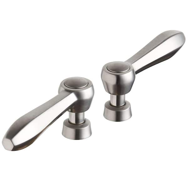 GROHE Somerset Lever Handles in Brushed Nickel