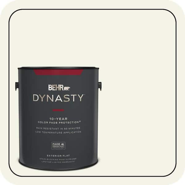 BEHR DYNASTY 1 gal. #ECC-11-2 Daisy Field Flat Exterior Stain-Blocking Paint & Primer