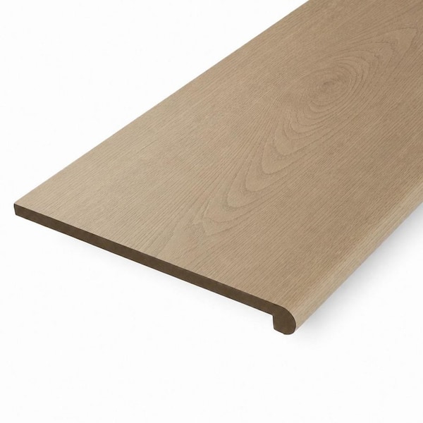 Arista 7 in. Gala Stair Tread 11.8 in. x 47 in. Textured Wood Look Laminate Moulding/Trim