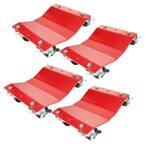 1,500 lbs. Capacity Red Premium Wheel Dolly (4-Pack)