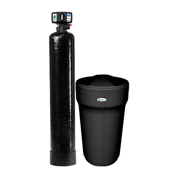 Tier1 Essential Certified Series 45,000 Grain High Efficiency Water Filtration System Hardness, Iron, and Manganese Reduction