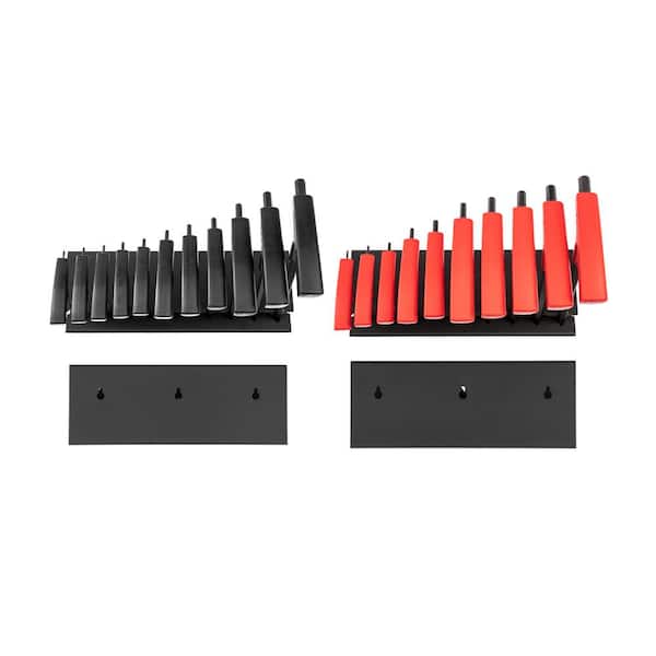 TEKTON Ball End Hex T-Handle Key Set with Stand, 21-Piece (5/64-3