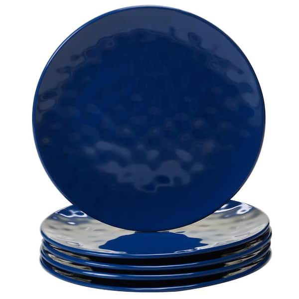 Certified International Cobalt 6-Piece Blue Salad Plate Set