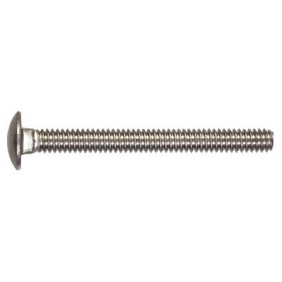 Coarse Thread Carriage Bolt Stainless Steel 18-8 Pk 125 5/8-11 x 1 1/2 FT Coarse Thread Carriage Bolt Stainless Steel 18-8 Pk 125 5/8-11 x 1 1/2 FT