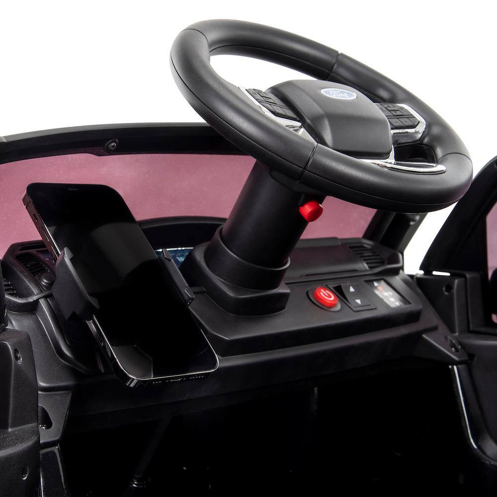 Black 6-Volt Battery-Powered Kids Ride-On Truck