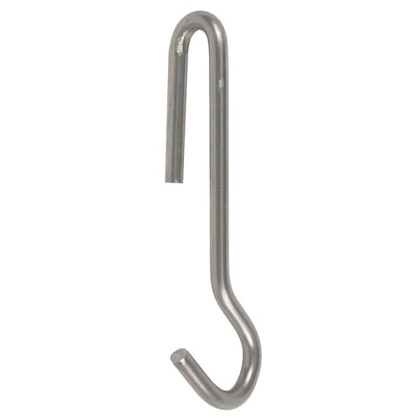 Handcrafted 4.5 in. Angled Pot Hooks Stainless Steel (6 Pack)
