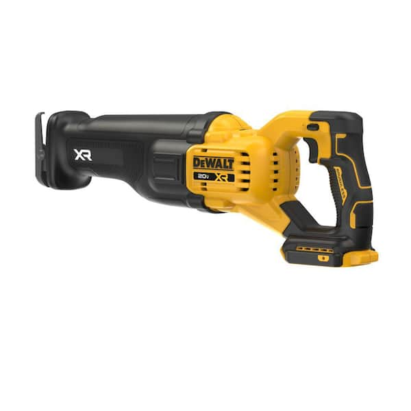 DEWALT 20 Volt XR Cordless Reciprocating Saw Tool Only DCS384B The Home Depot