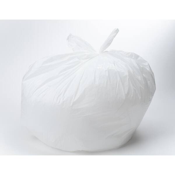 Berry Global Earthsense 13 Gallon Trash Bag, 24 x 33, Low Density, 0.85  mil, White, 150 Bags/Box (