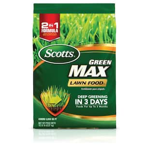 Green Max 15.15 lbs. 5,000 sq. ft. Florida Lawn Fertilizer Plus Iron Supplement for Greener Grass