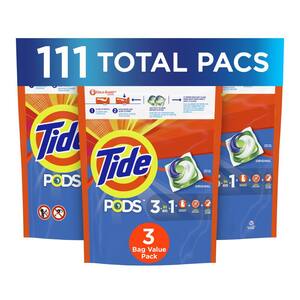 Original Scent Laundry Detergent Pods (37-Count, 3-Pack)