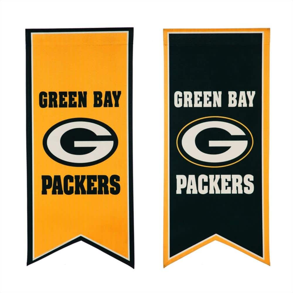 Green Bay Packers 18'' x 12'' Mandala Yard Stake