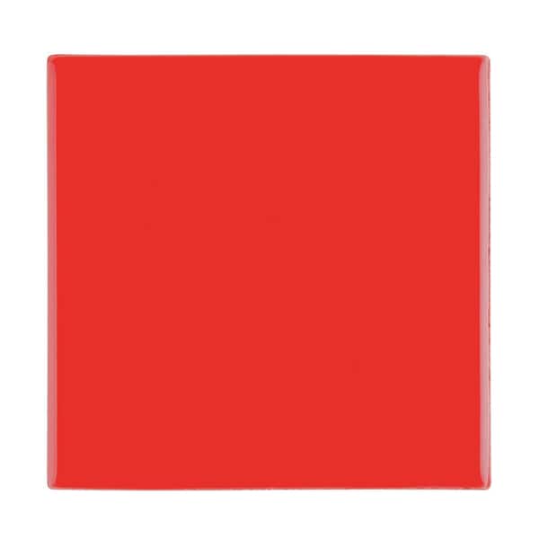 Daltile Restore Red 4-1/4 in. x 4-1/4 in. Glazed Ceramic Wall Tile (12.5 sq. ft / Case)