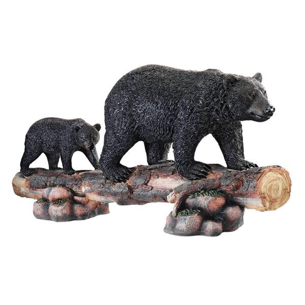 Mama Bear and Cubs Yard Figurine