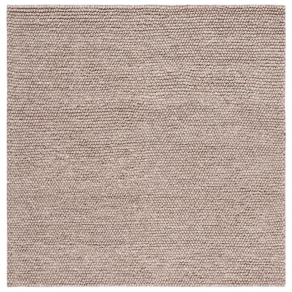 Natura Brown 8 ft. x 8 ft. Gradient Square Area Rug