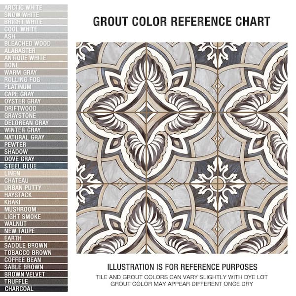 Harmonia Grove Grey 4 in. x 13 in. Ceramic Floor and Wall Take Home Tile Sample