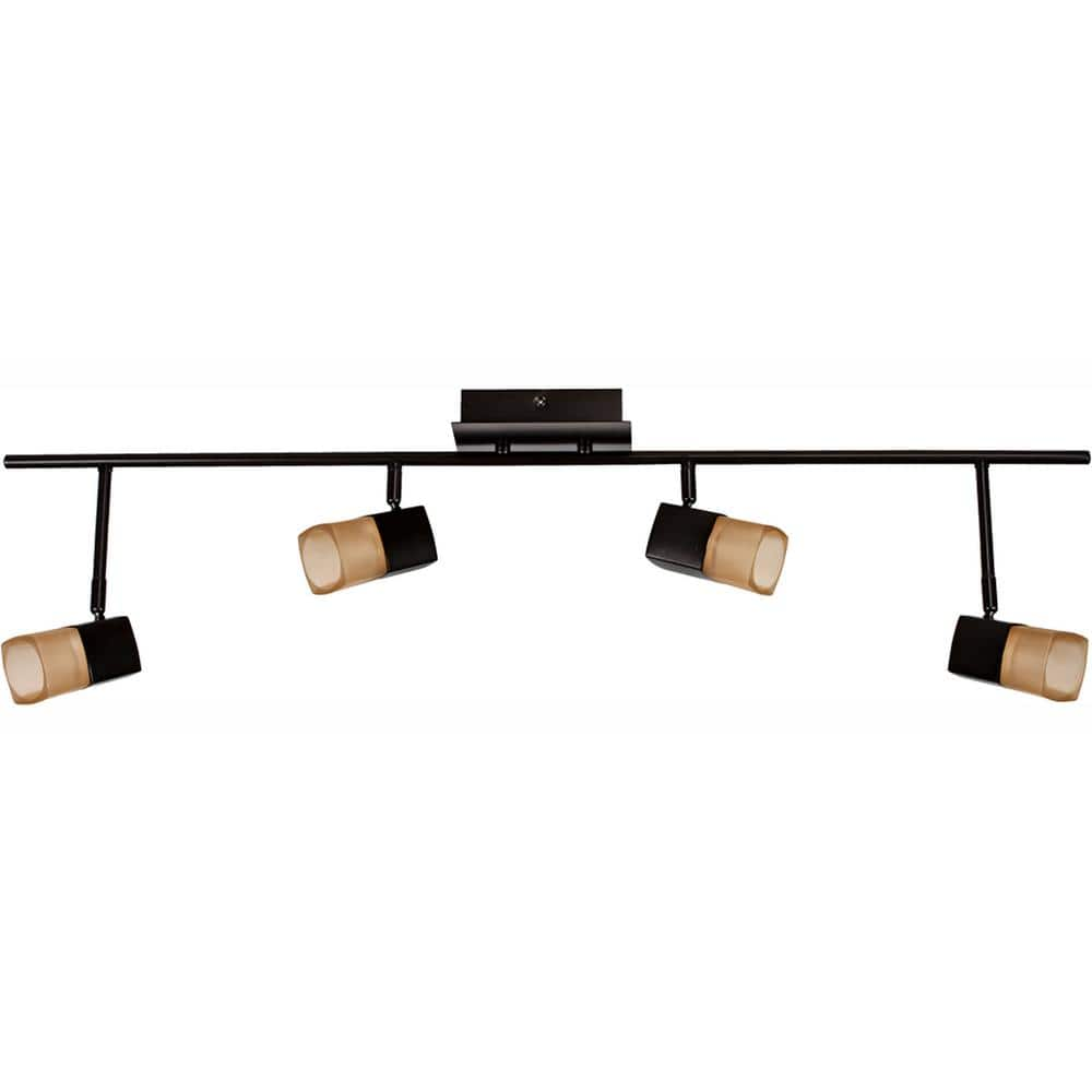 UPC 037949007173 product image for Vega 3.6 ft. 4-Light Oil-Rubbed Bronze LED Track Lighting | upcitemdb.com