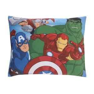 Avengers Blue Toddler Pillow