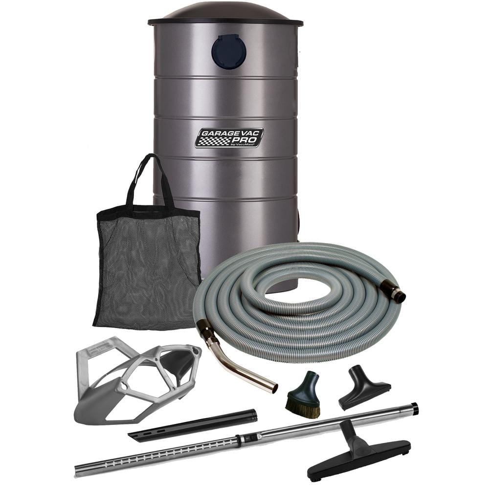 VacuMaid GV50PRO Wall Mounted Garage and Car Vacuum with 50 ft. Hose and  Tools. - Shop Dry Vacuums 
