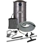 Wall Mounted Utility Vacuum with 50 ft. Hose and Attachments
